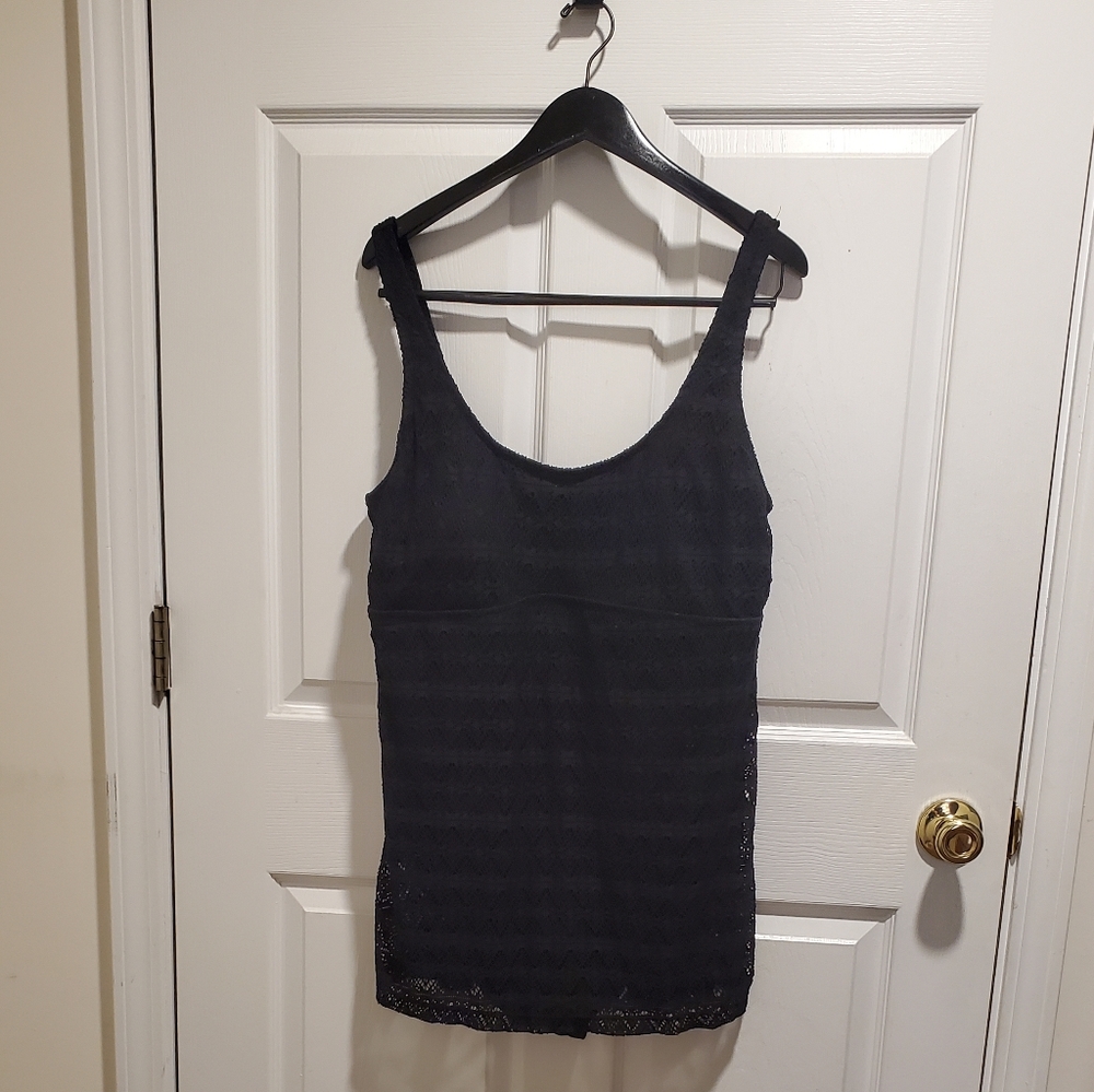 Boutique Plus Size Black Bathing Suit